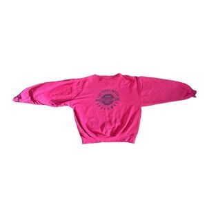 Vintage Women S Big Cotton Gear Las Vegas Motor Speedway LVMS Pink Sweatshirt